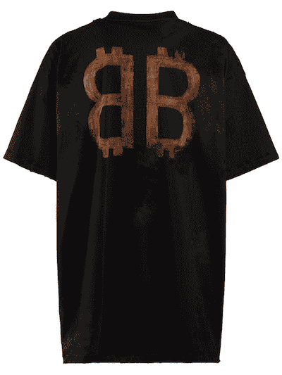 Balenciaga Crypto Logo T-Shirt