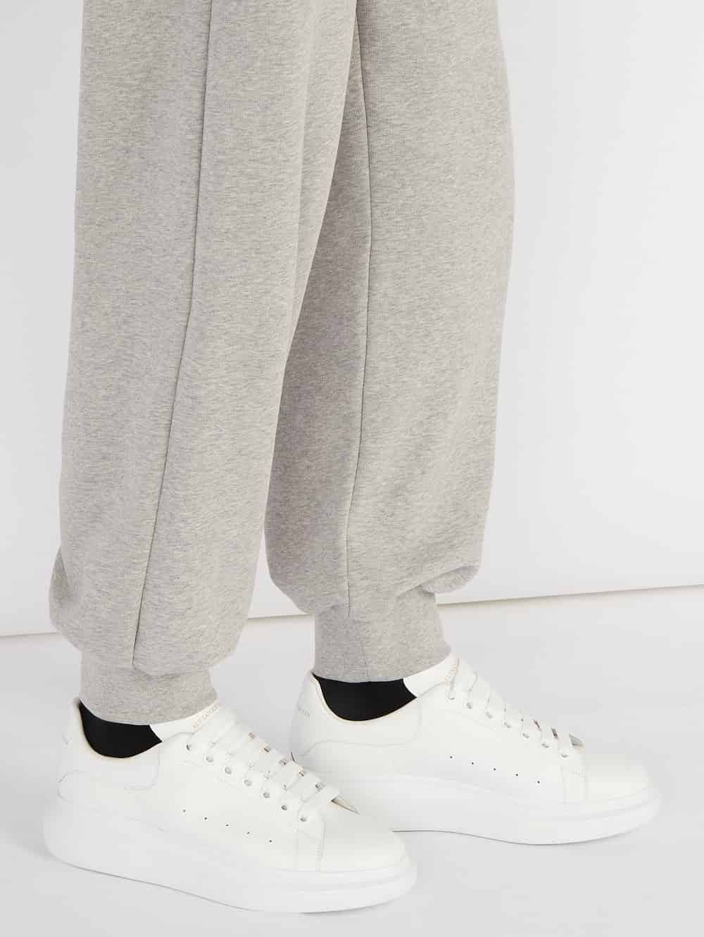 Alexander McQueen Full White Sneakers