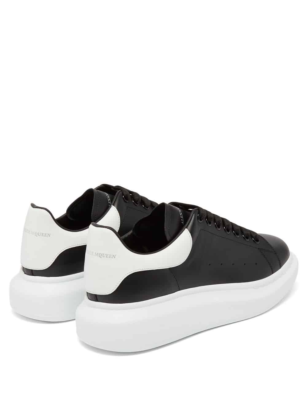 Alexander McQueen Black White Sneakers