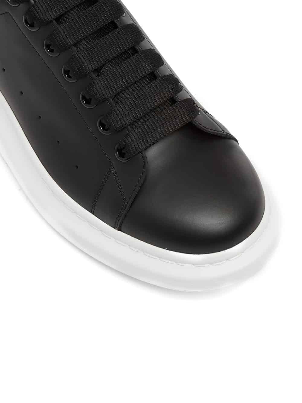 Alexander McQueen Black White Sneakers