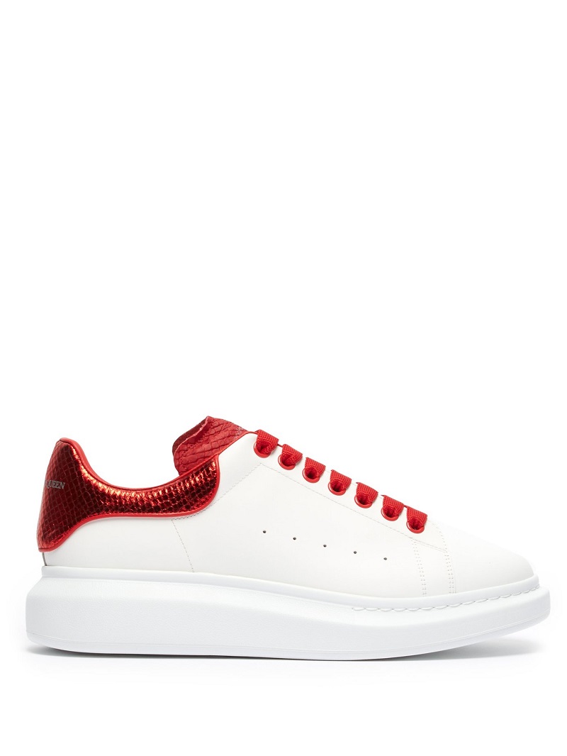 Alexander McQueen Pyhton Sneaker White Red