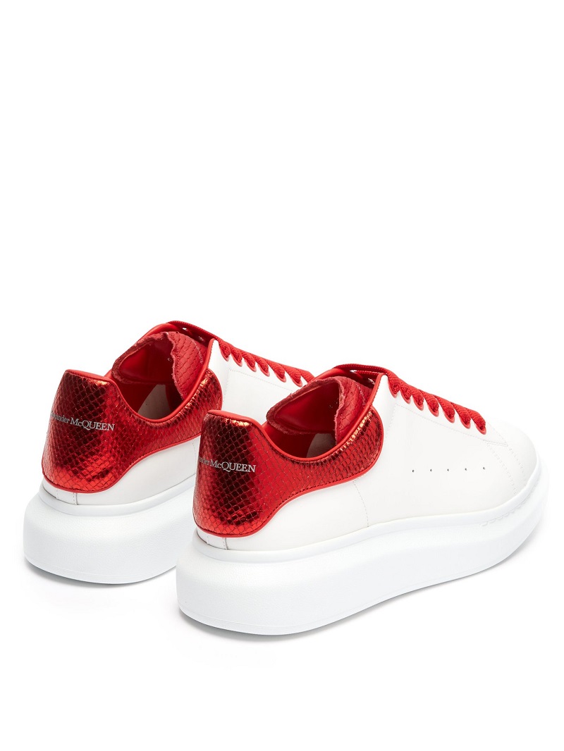 Alexander McQueen Pyhton Sneaker White Red