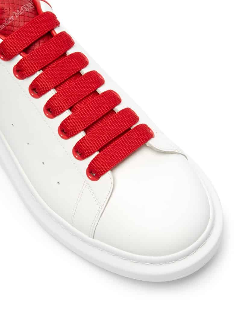 Alexander McQueen Pyhton Sneaker White Red