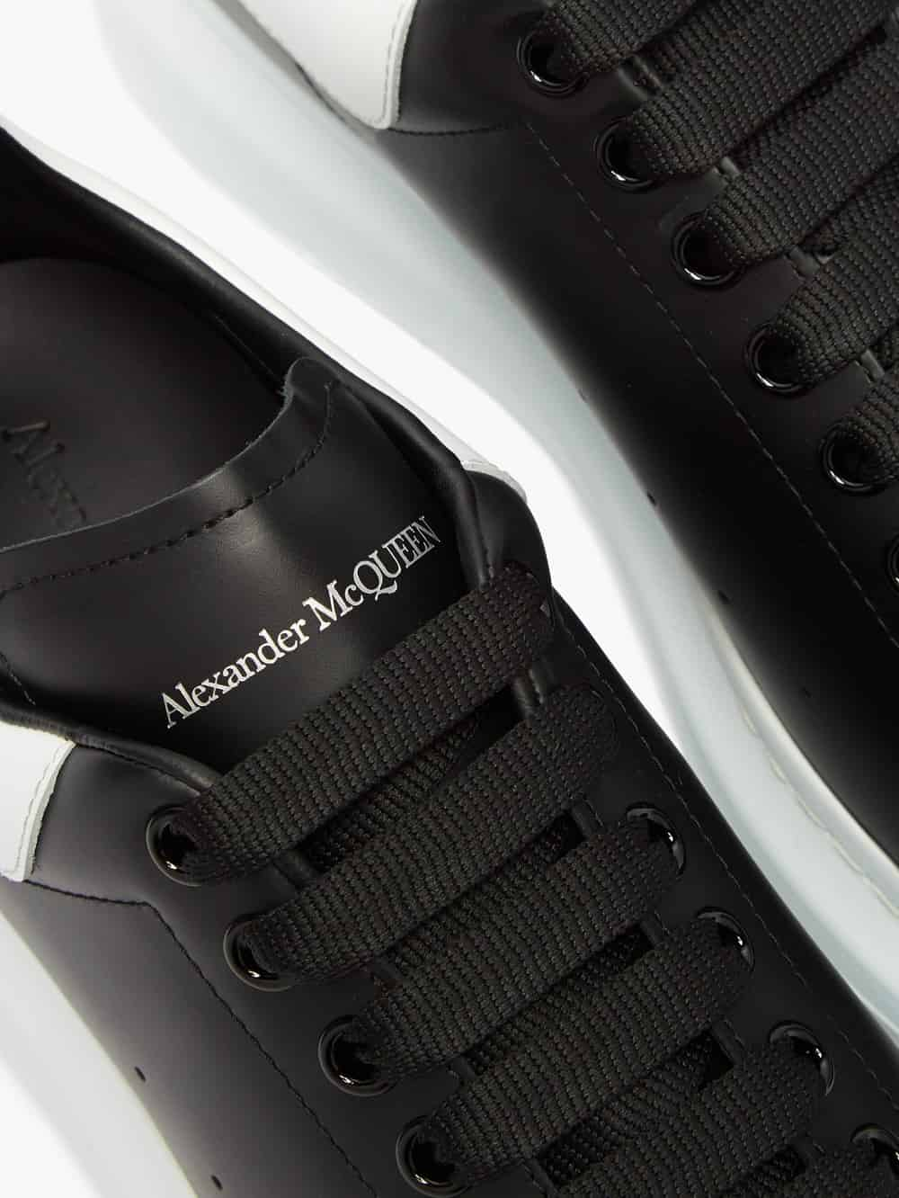 Alexander McQueen Black White Sneakers