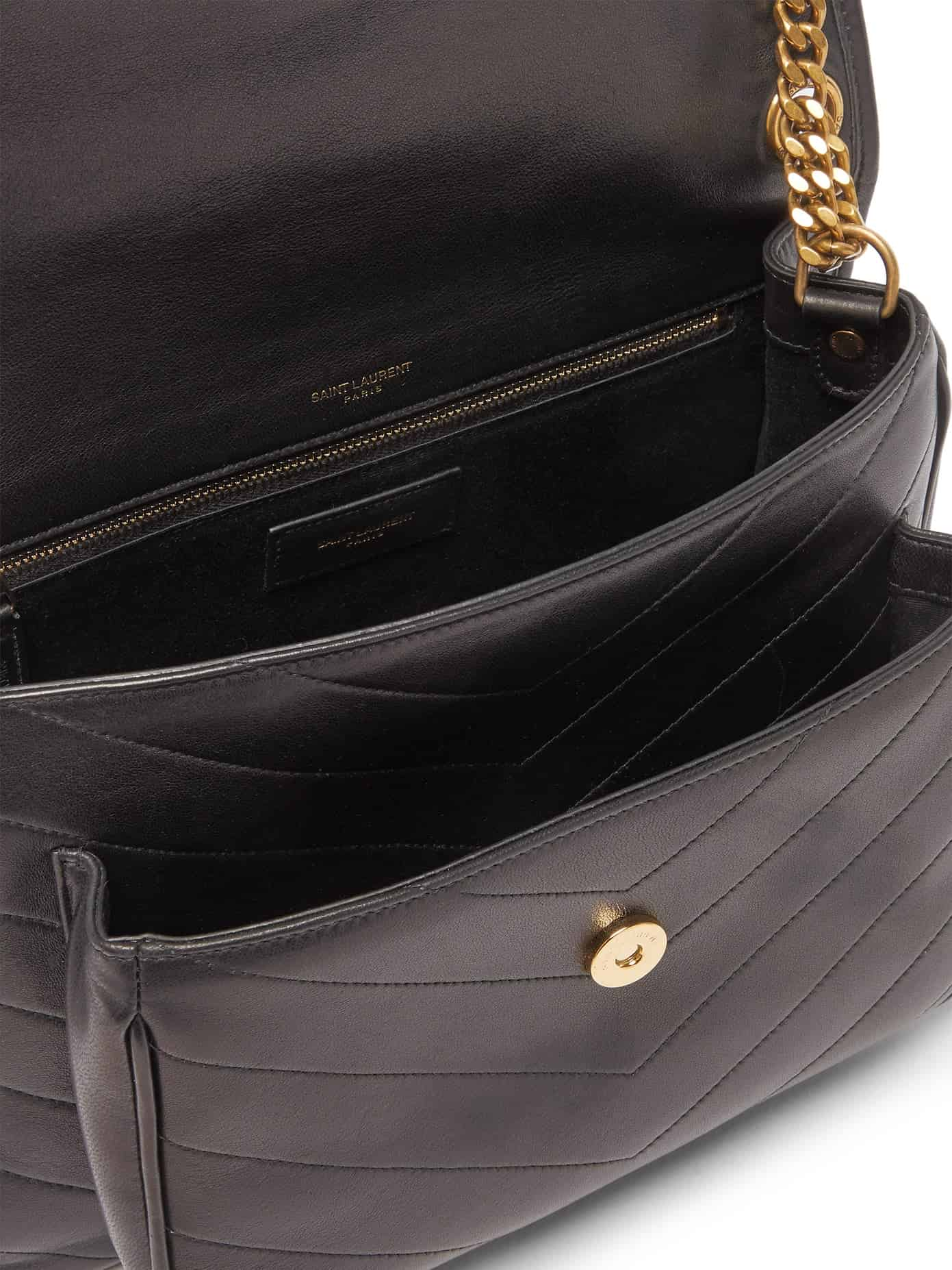 YSL Niki Black Medium Shoulder Bag