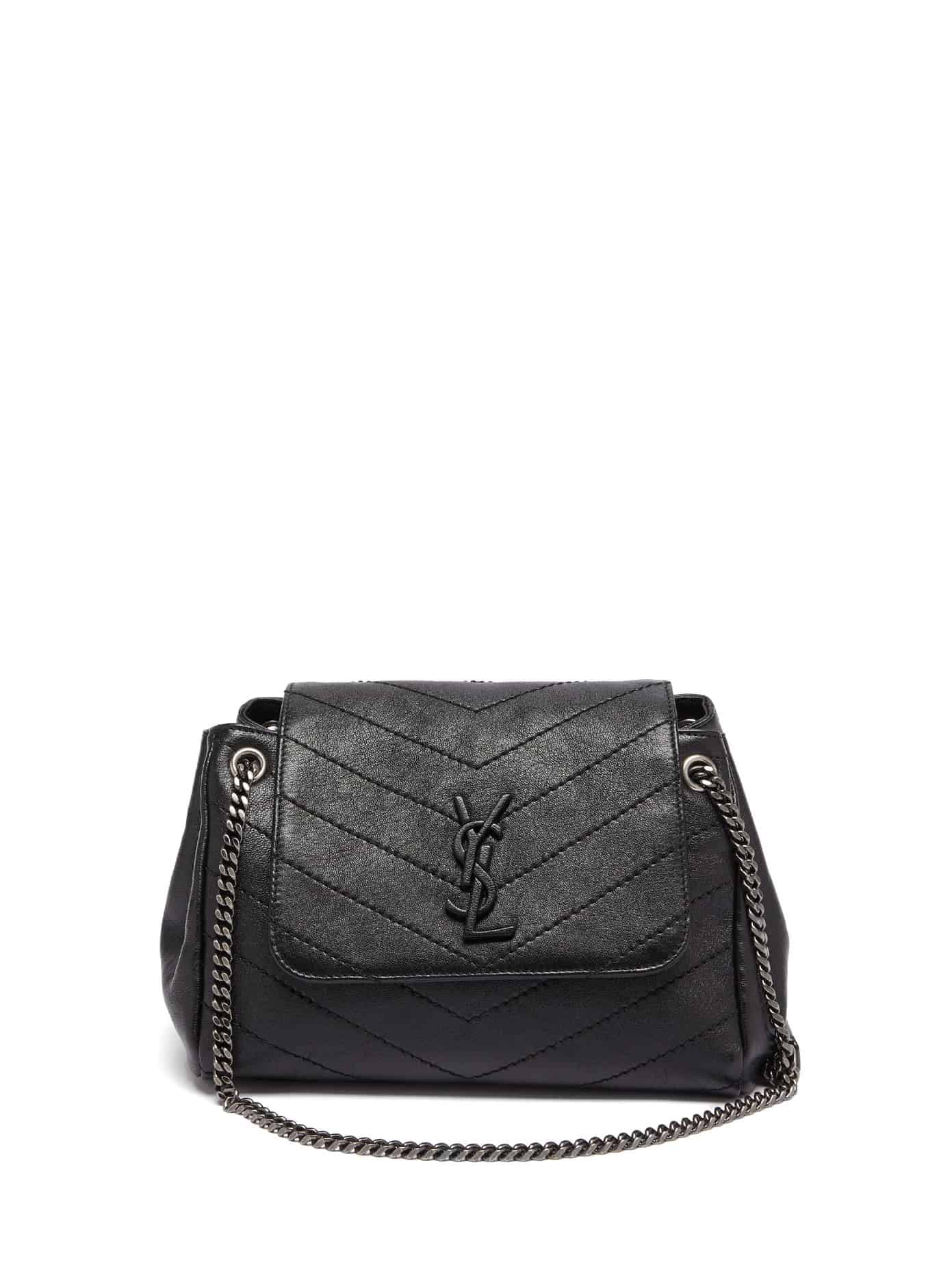 YSL Nolita Black Shoulder Bag