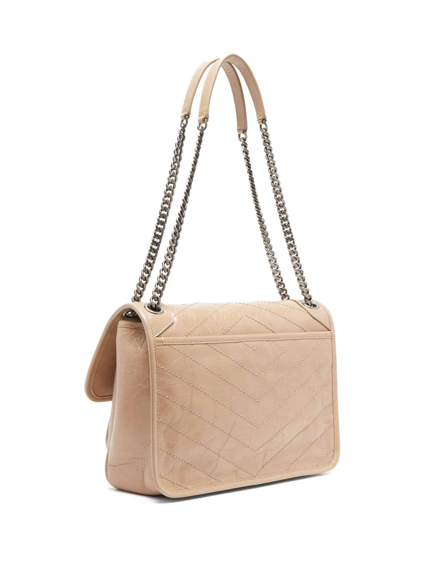 YSL Niki Beige Medium Shoulder Bag