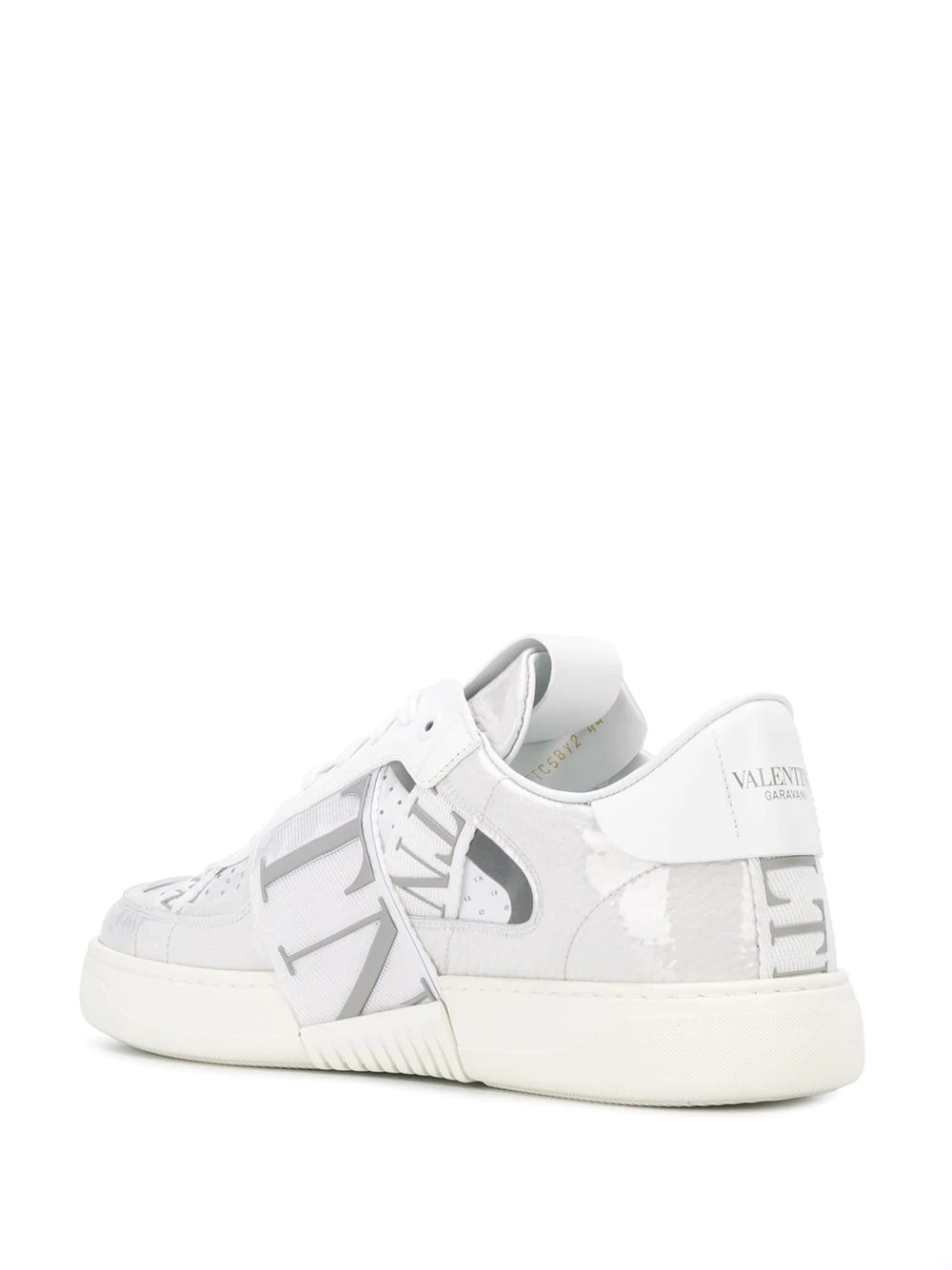 Valentino VL7N Banded Sneakers - White