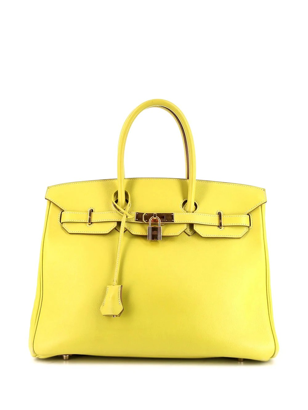 Hermès Birkin 35 Yellow tote bag