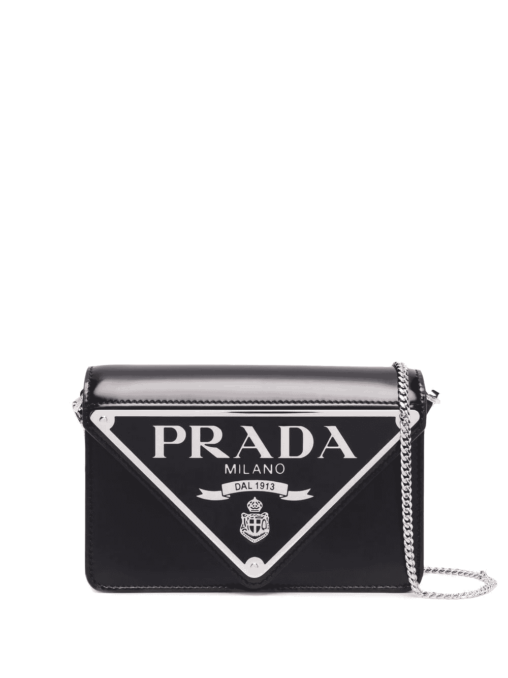 Prada Triangle Logo Handbag