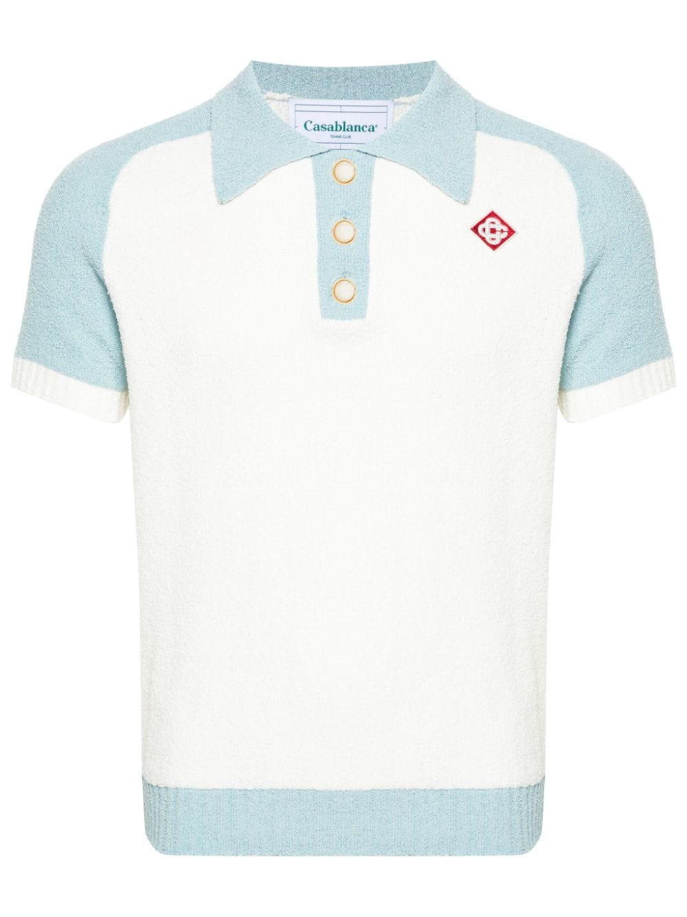 Casablanca Towelling Polo Shirt