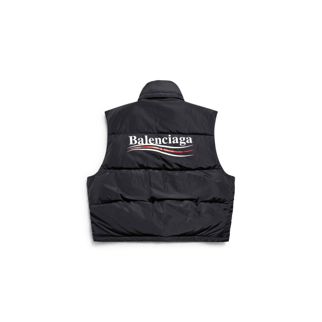 Balenciaga Logo Puffer Vest