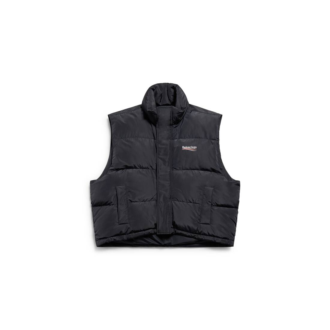 Balenciaga Logo Puffer Vest