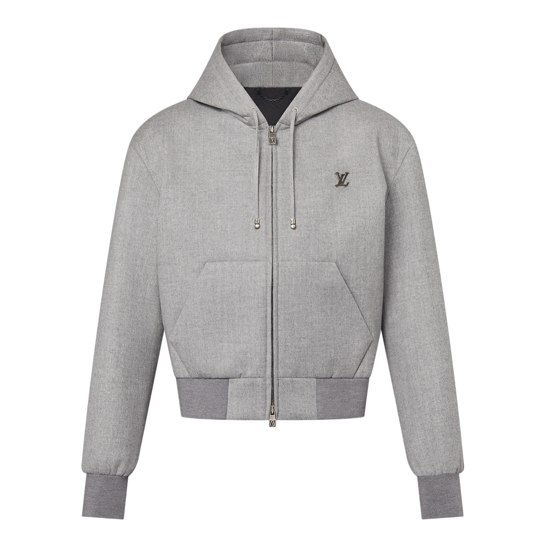 LV Wool Zip Hoodie