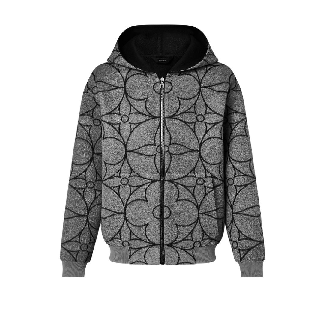 LV Reversible Zip Hoodie