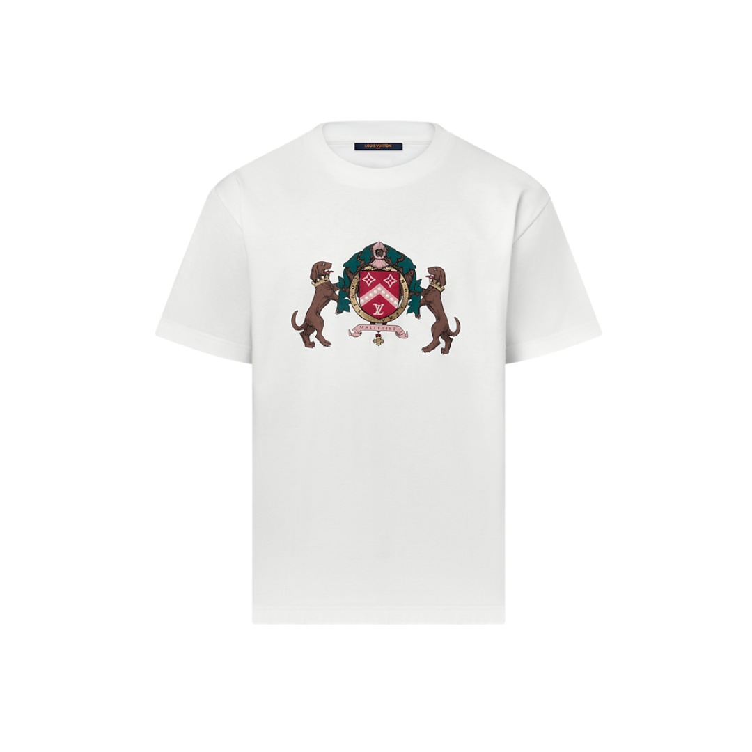 LV Dog Print T-Shirt