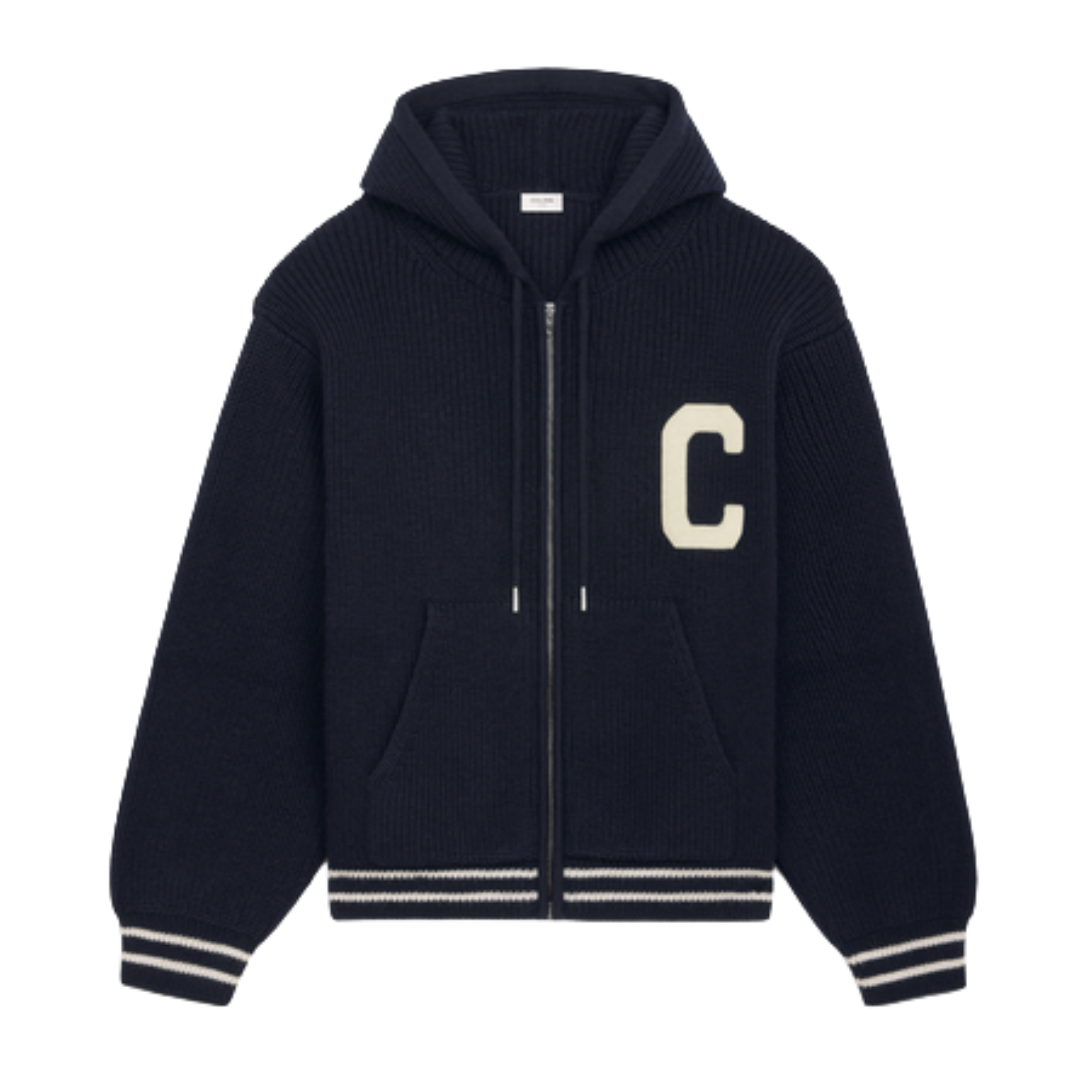 Celine College Knit Jacket