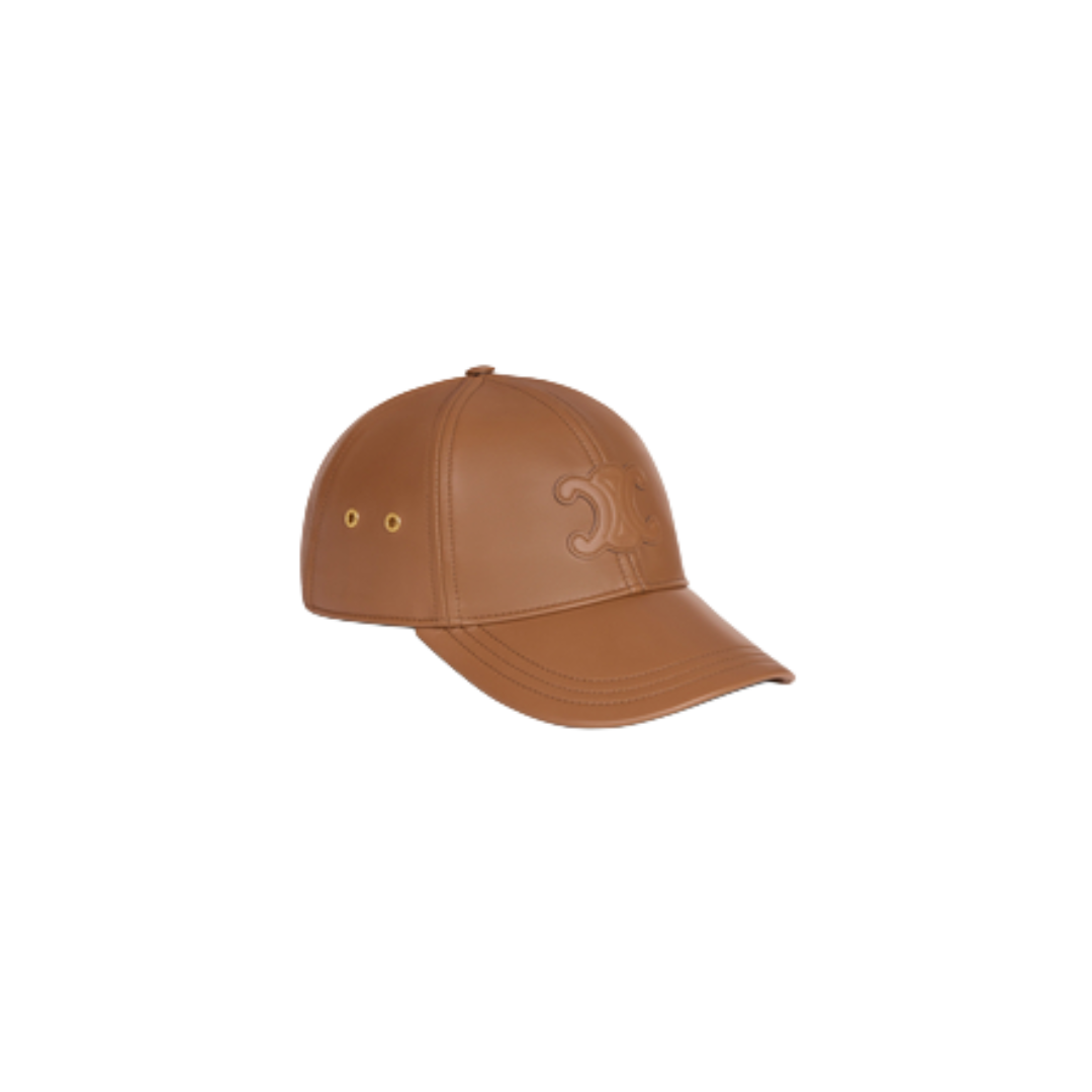 Celine Triomphe Leather Cap