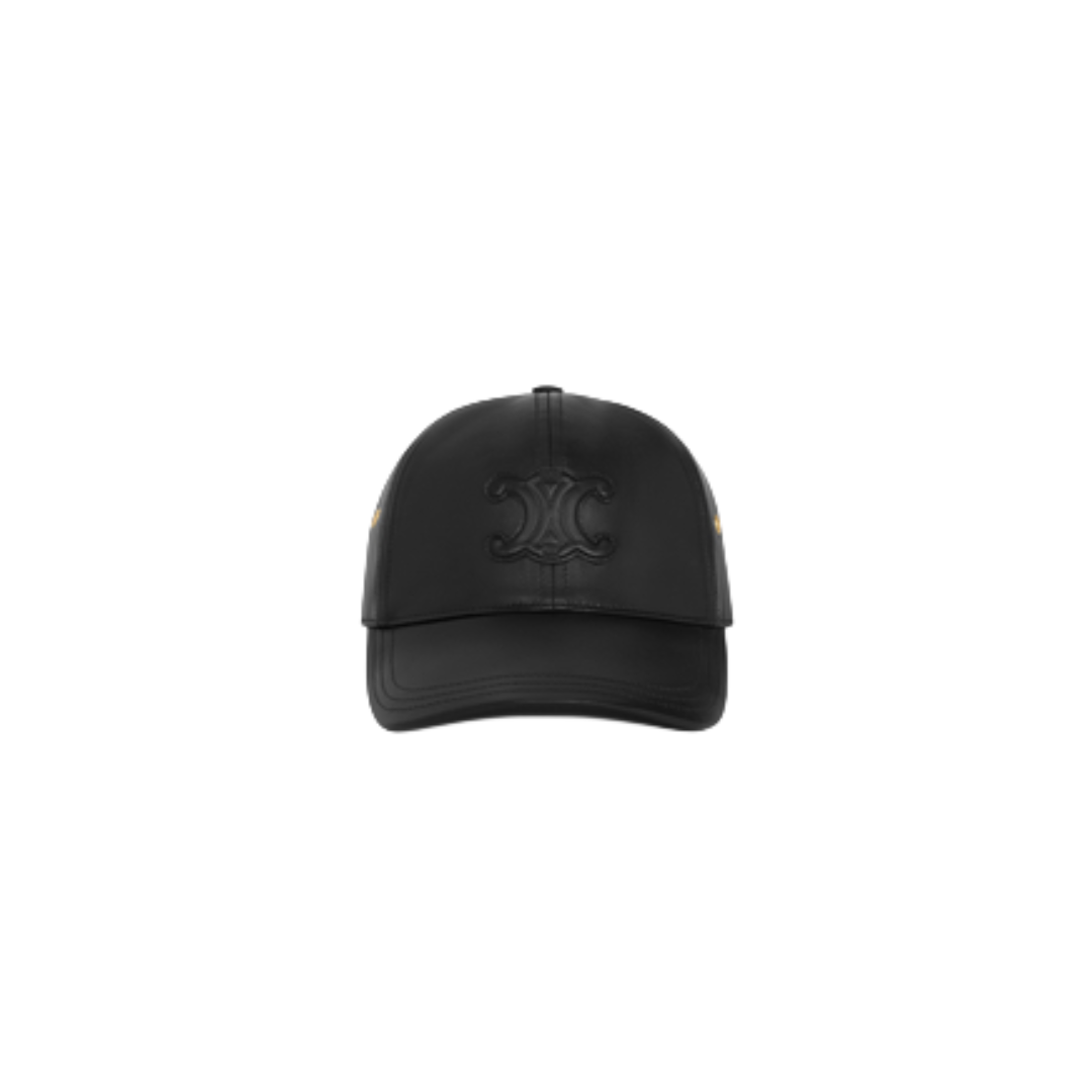 Celine Triomphe Leather Cap