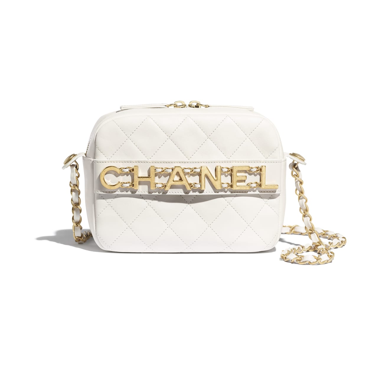 Chanel White Camera Case