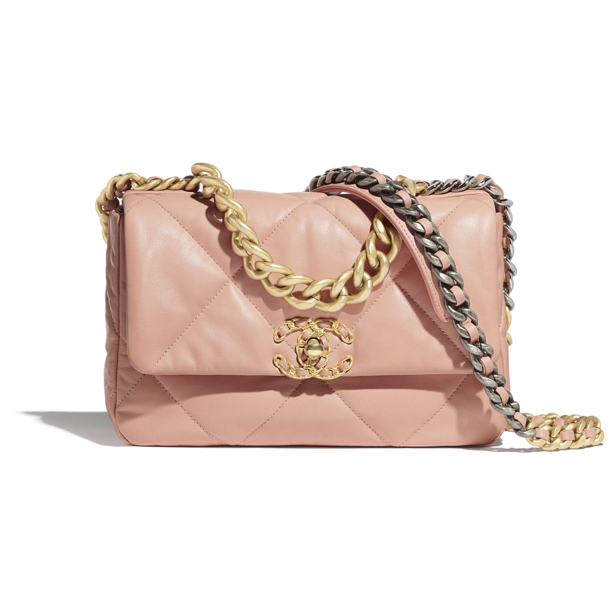 Chanel Mini Pink 19 Flap Bag