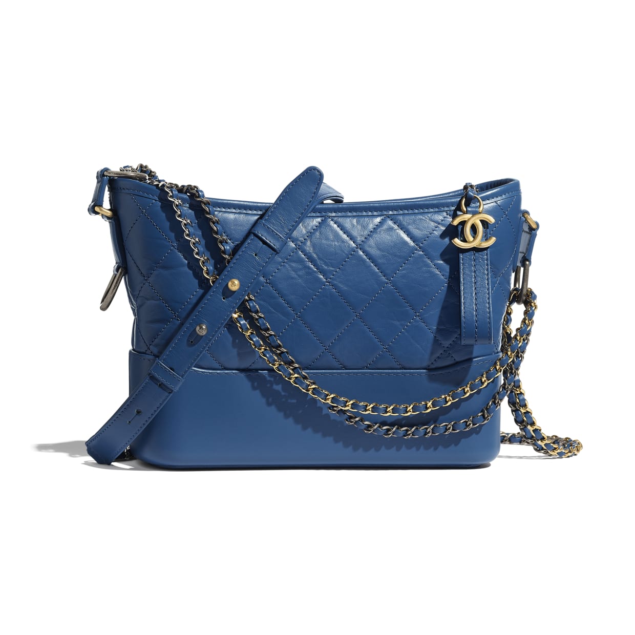 Chanel Blue Gabrielle Hobo Bag