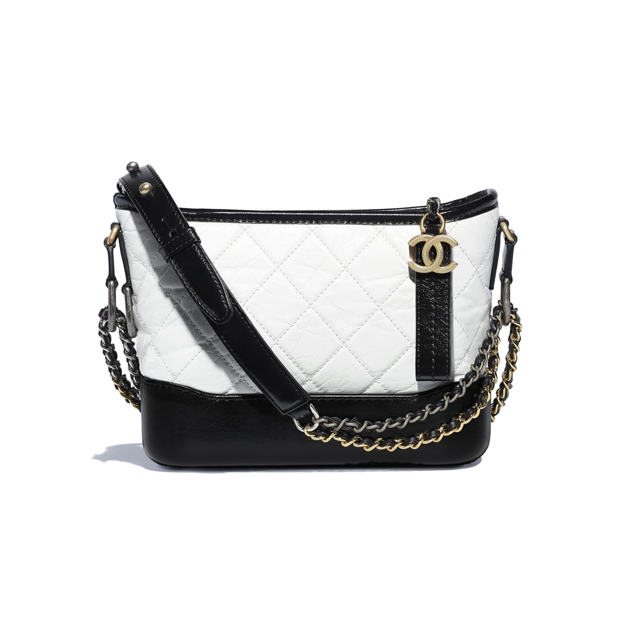 Chanel Black&White Small Hobo Bag