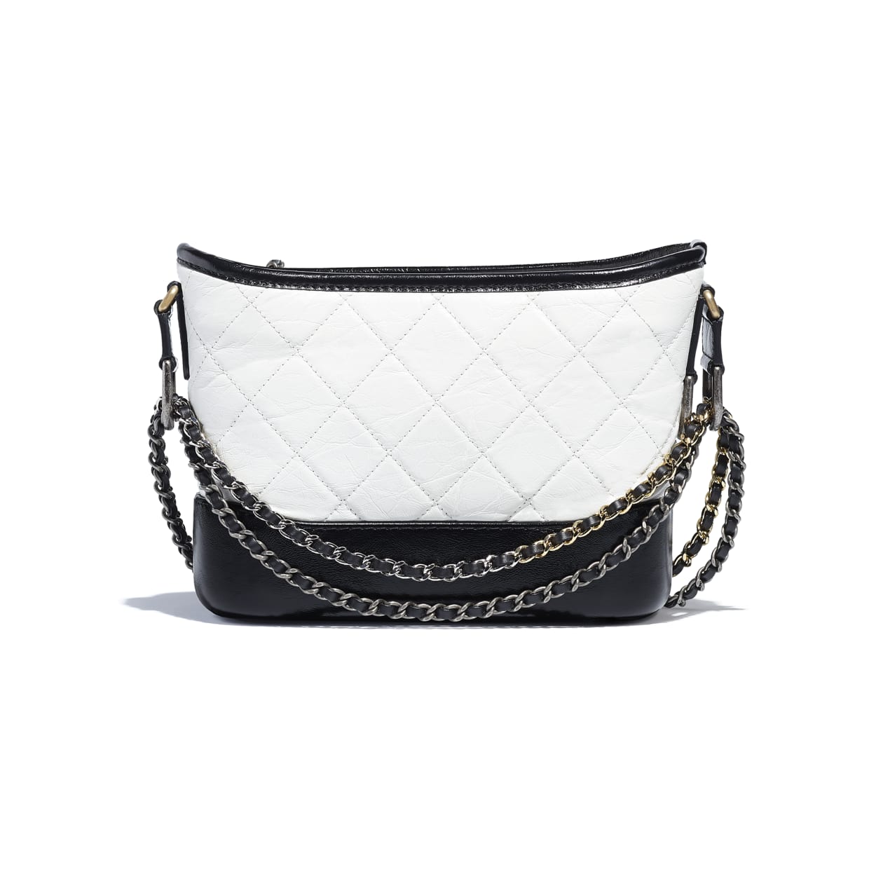 Chanel Black&White Small Hobo Bag