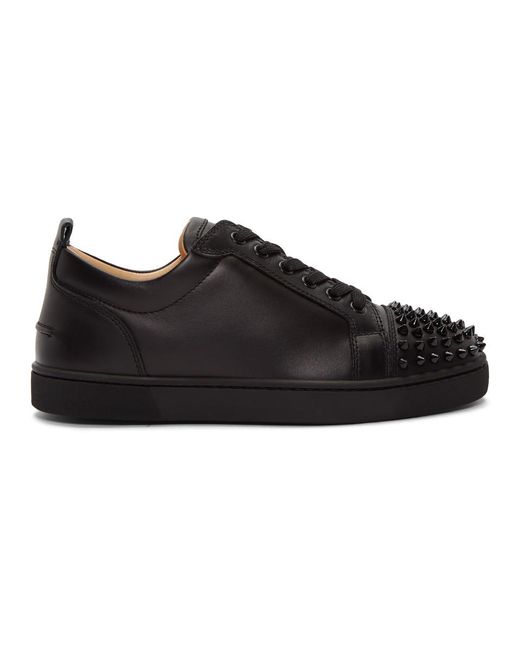 Christin Louboutin JR Legend Black Sneaker