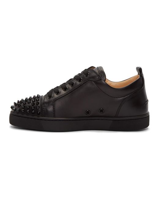 Christin Louboutin JR Legend Black Sneaker