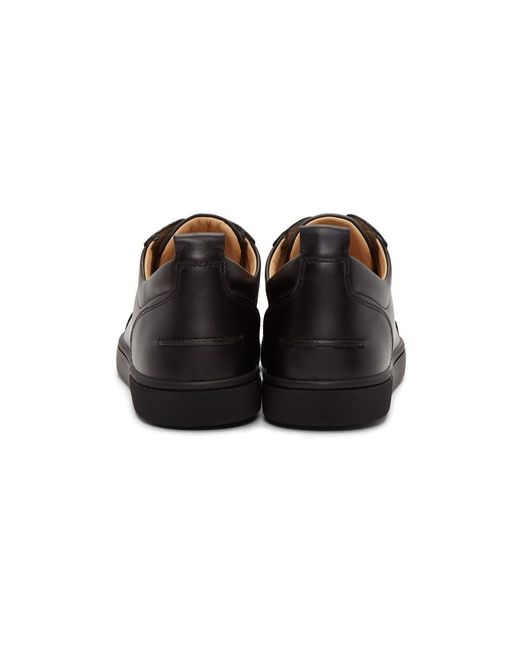 Christin Louboutin JR Legend Black Sneaker