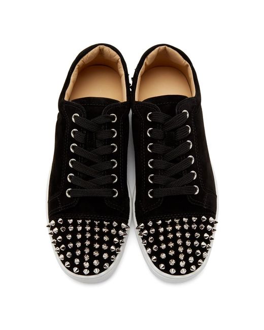 Christian Louboutin JR Black Seavaste 2 Sneaker