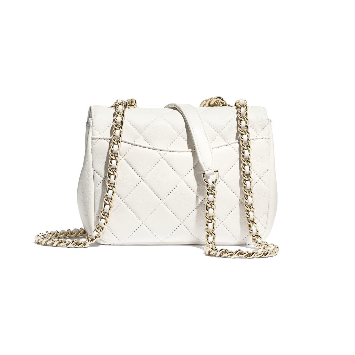 Chanel White Flap Bag