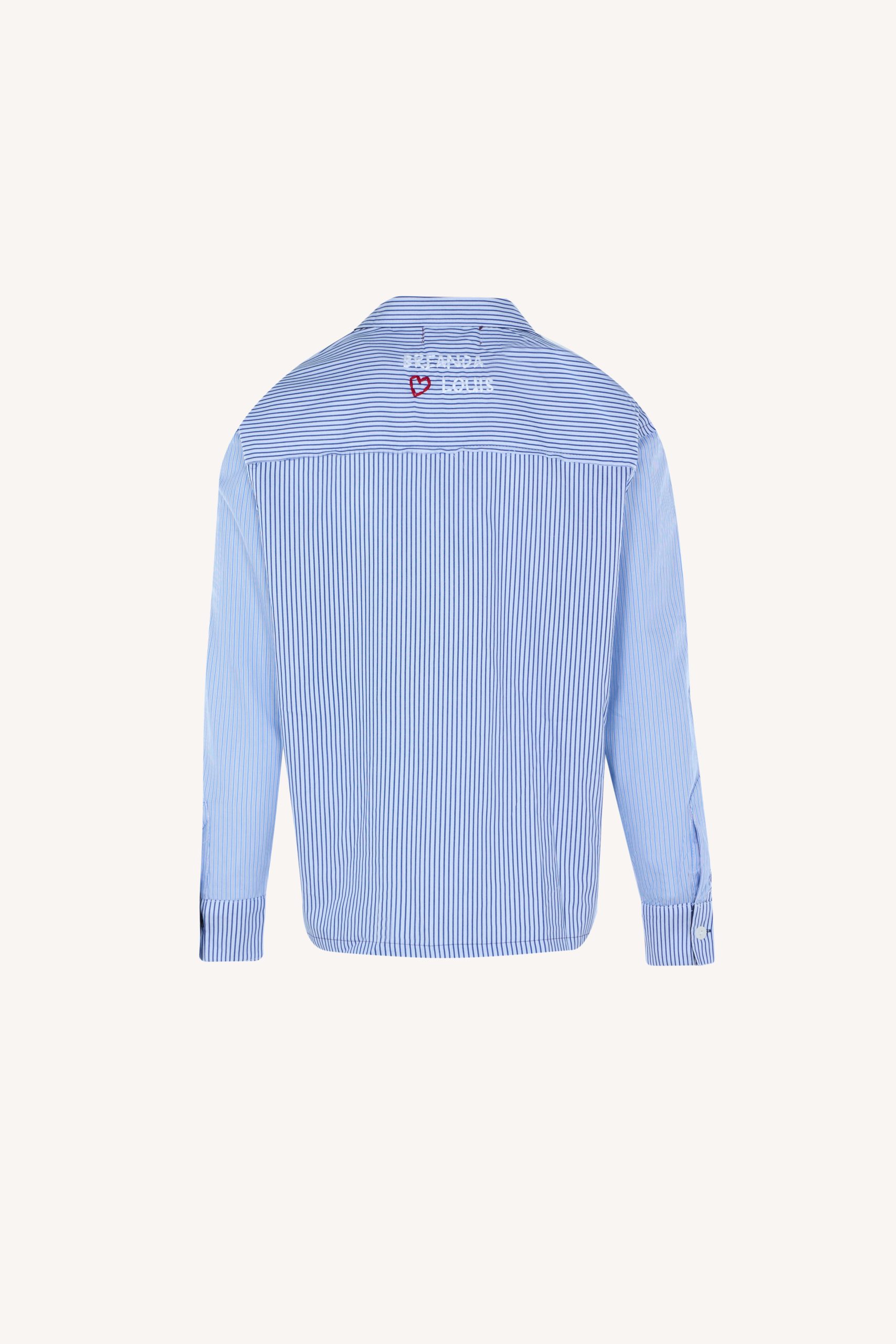 Breanda Louis Embroidered Logo Shirt