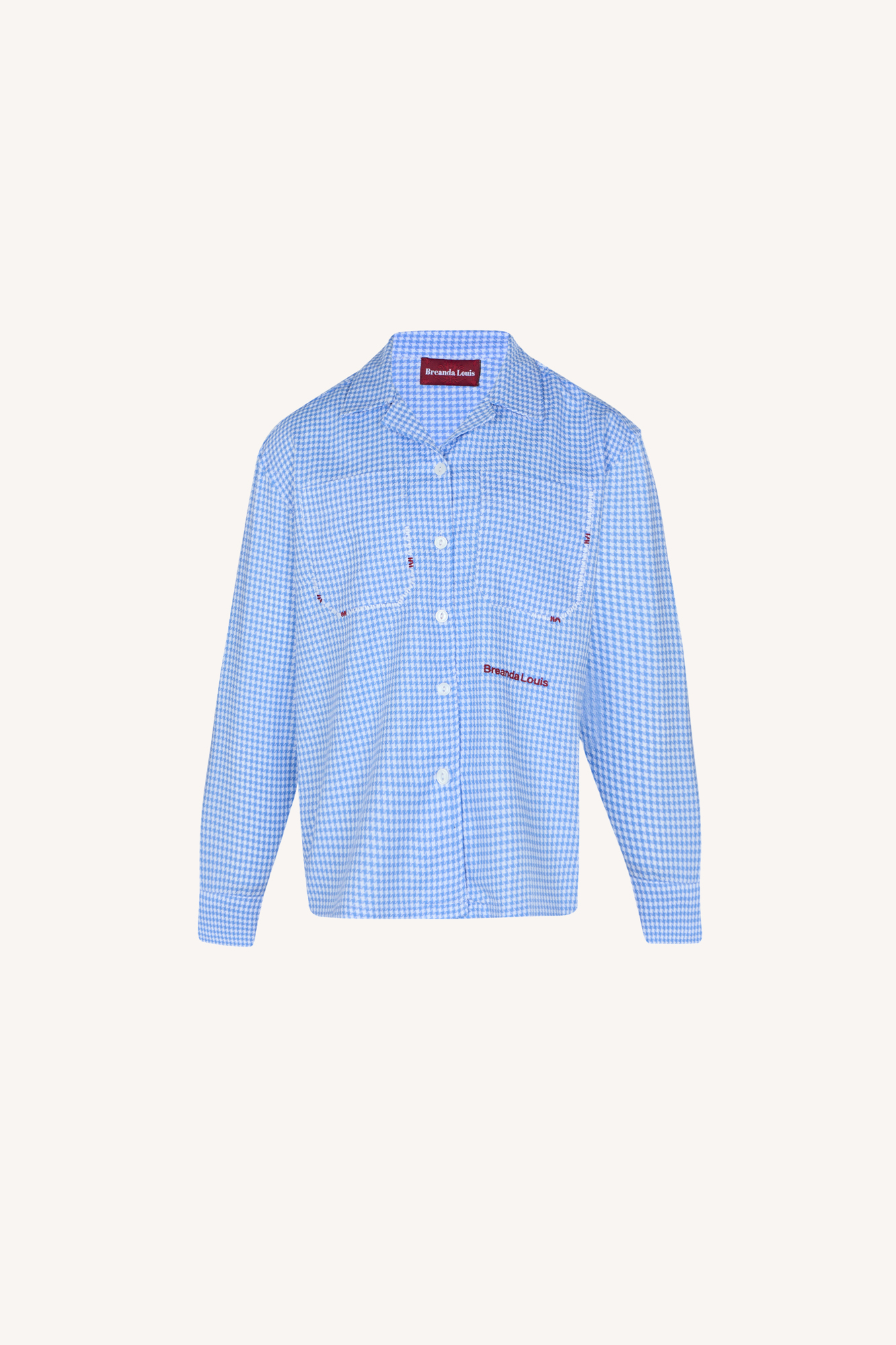 Breanda Louis Embroidered Logo Shirt