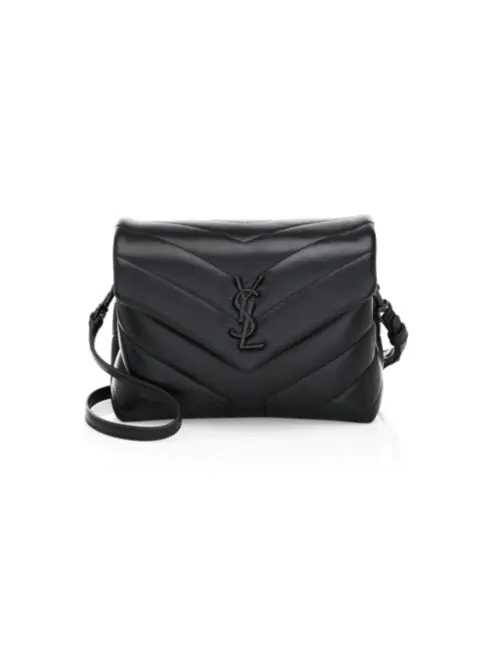 YSL LouLou Black Mini Shoulder Bag