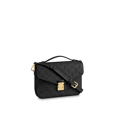 Lv Black Pochette Metis