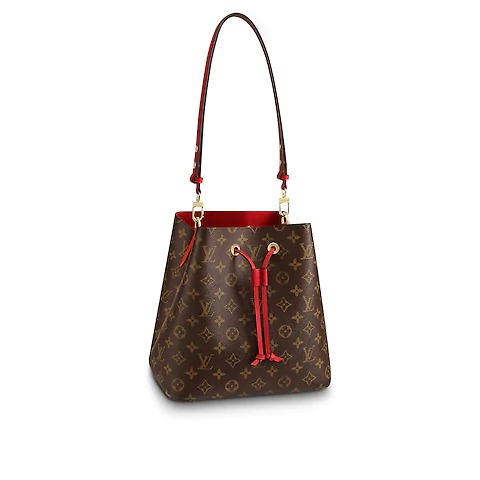 Lv Monogram Red NeoNoe