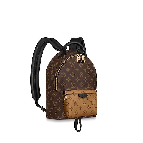 Lv Monogram Reverse Palm Springs Backpack PM