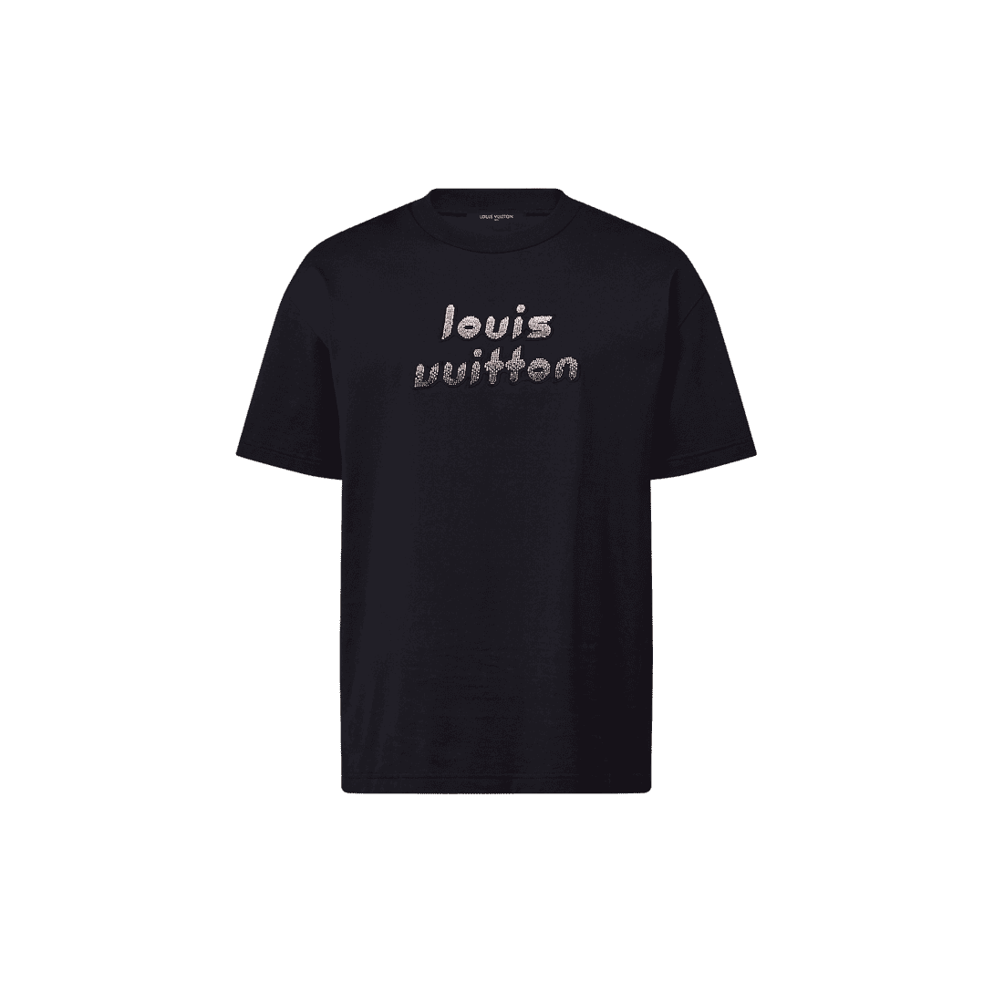 LV Embroidered Beads T-Shirt