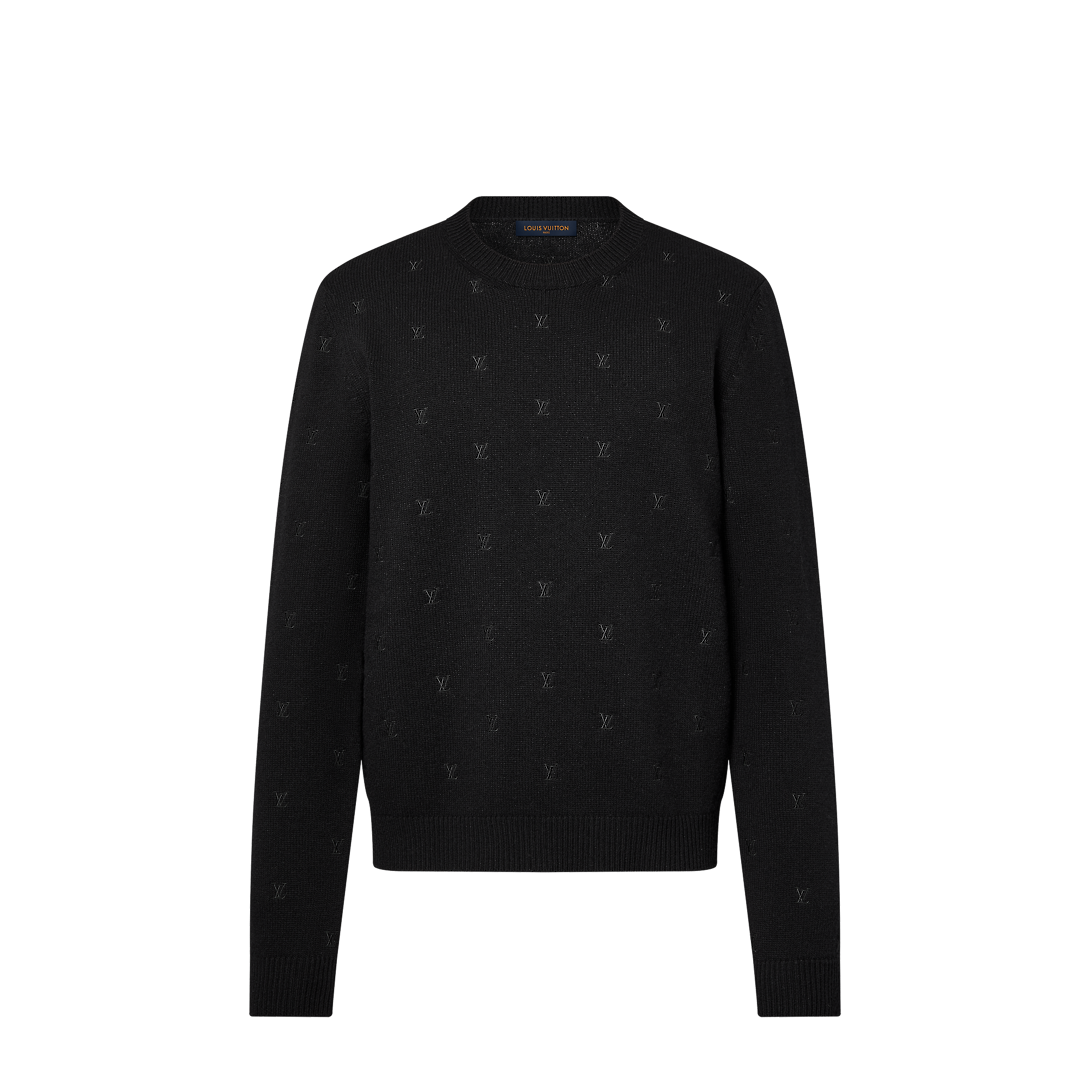 LV Embroidered Logo Sweater