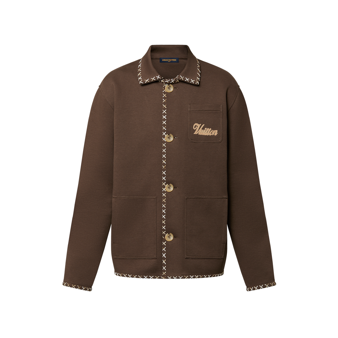 LV Embroidered Workwear Jacket