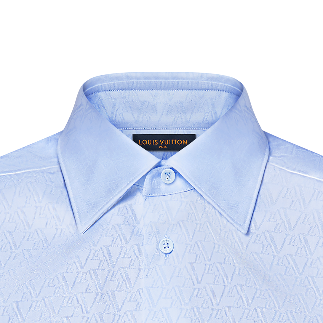 LV Jacquard Logo Shirt