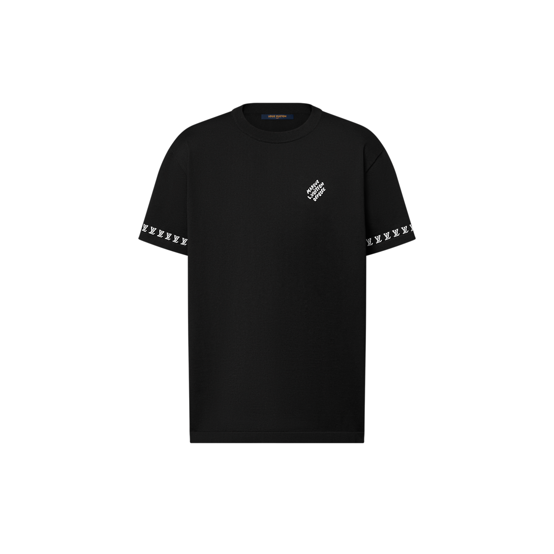 LV Knit Logo T-Shirt