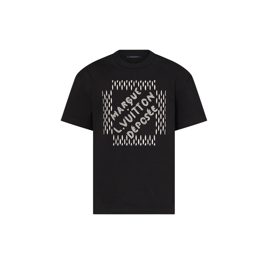 LV Embroidered Signature T-Shirt