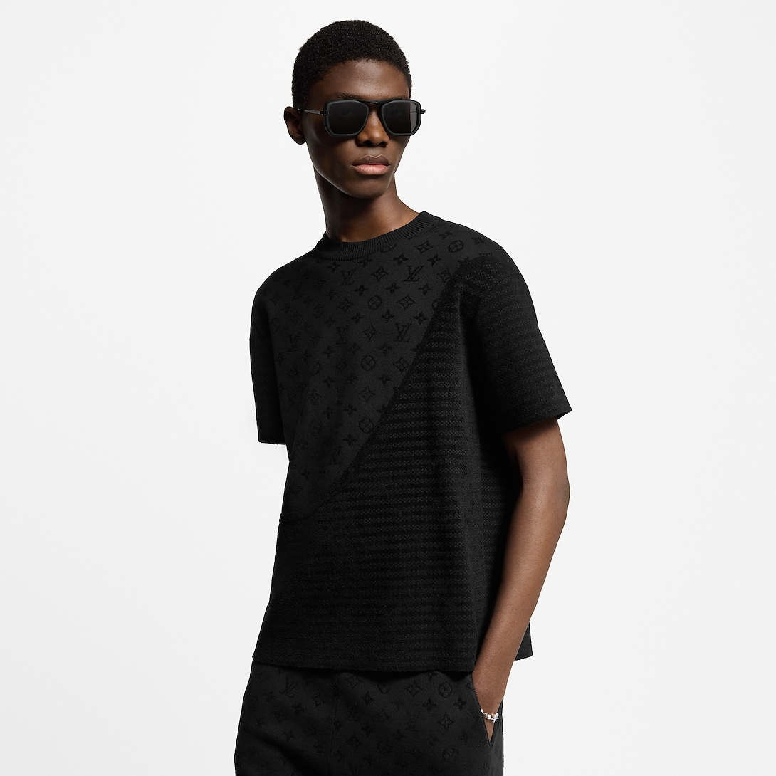 LV Monogram Graphic Jacquard T-Shirt