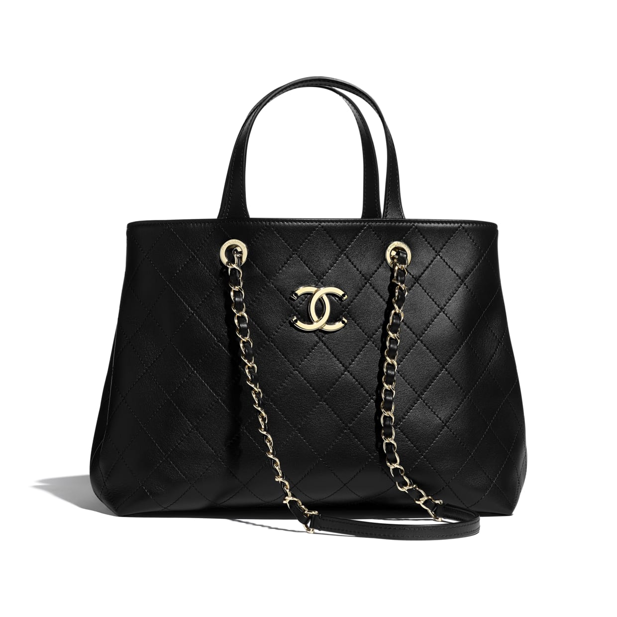 Chanel Black Shopping Bag